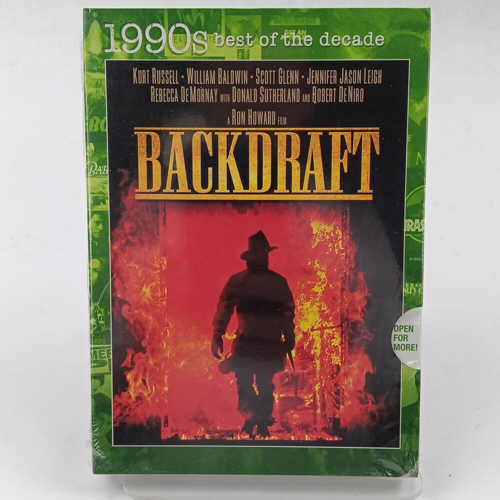 Backdraft DVD Widescreen 1990s Best Of The Decade Kurt Russell Thriller Movie